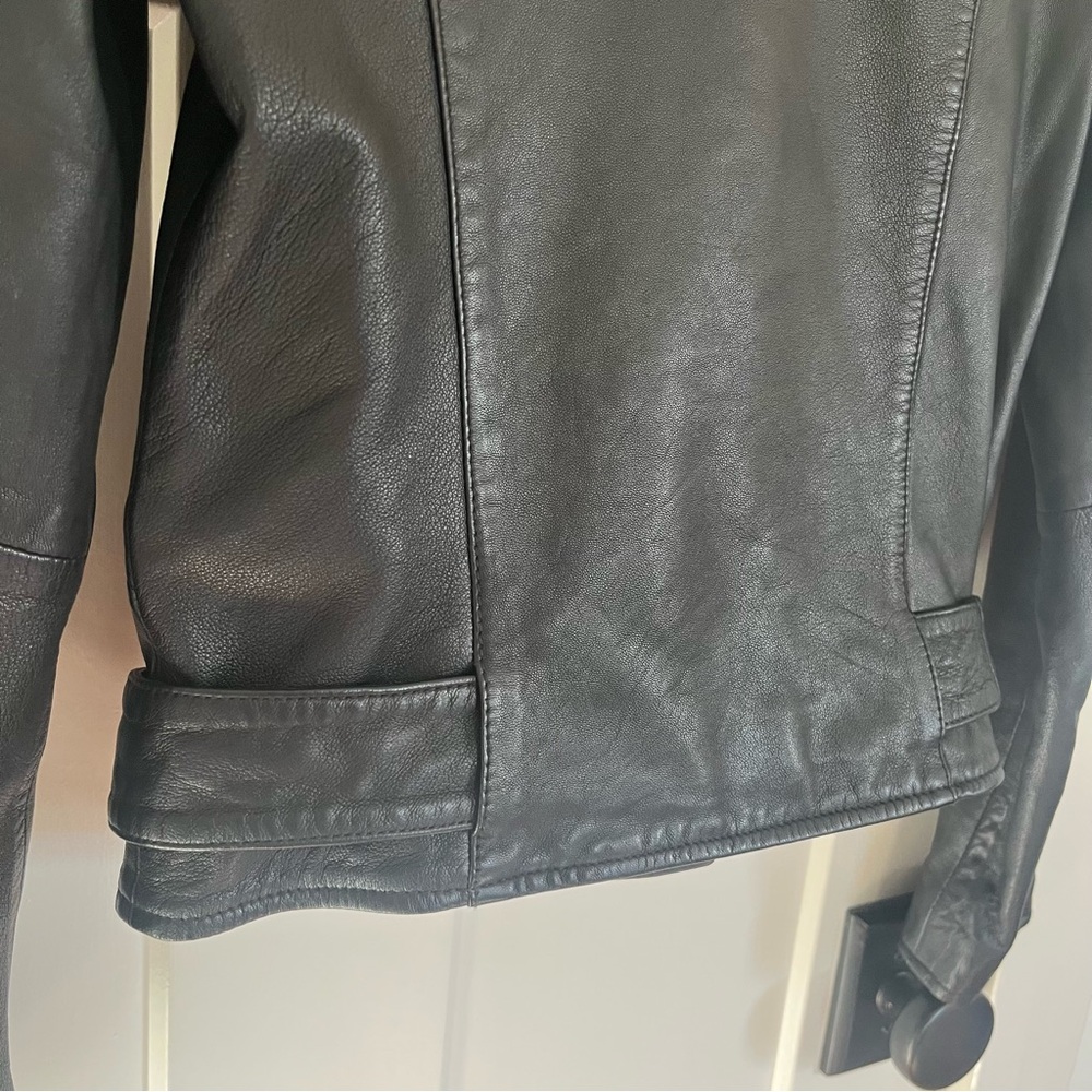 AllSaints BALFERN LEATHER BIKER JACKET - Picture 13 of 16